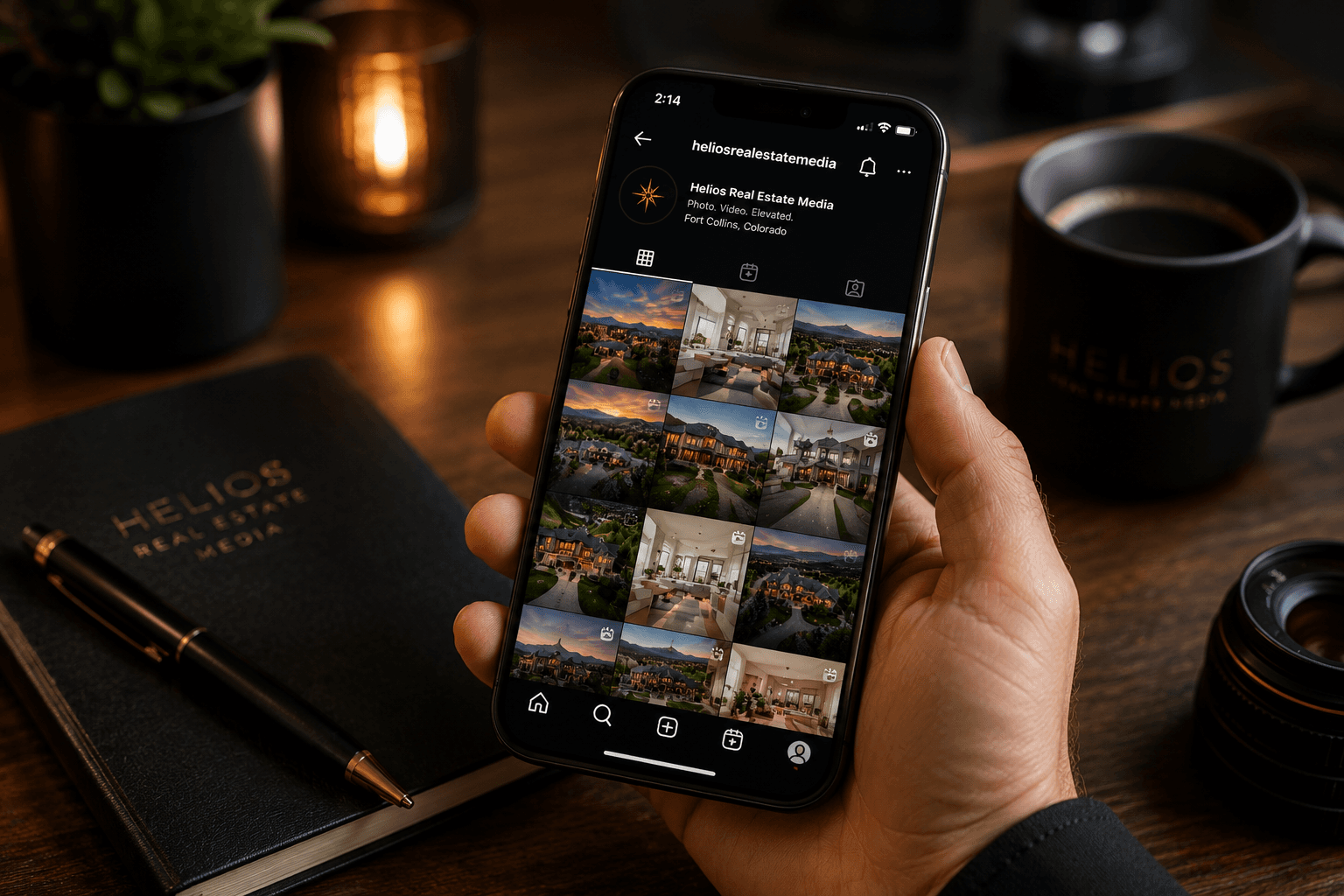 Social media content by Helios Real Estate Media