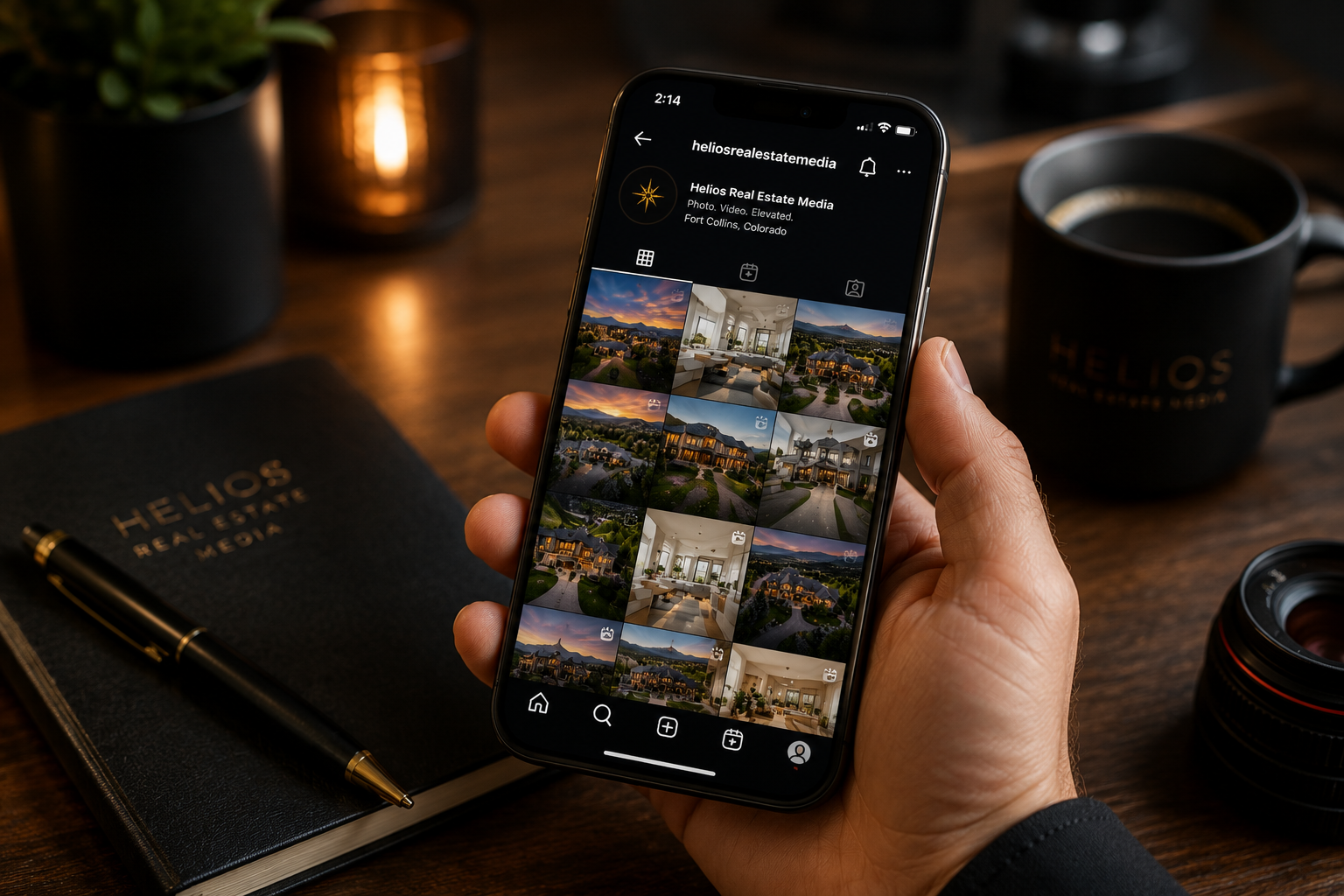 Social media content by Helios Real Estate Media